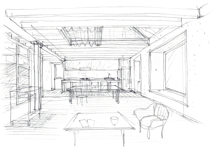 maison la rochette détail de la baie sud